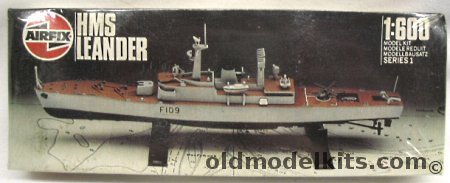 Airfix 1/600 HMS Leander, 9 01206 plastic model kit